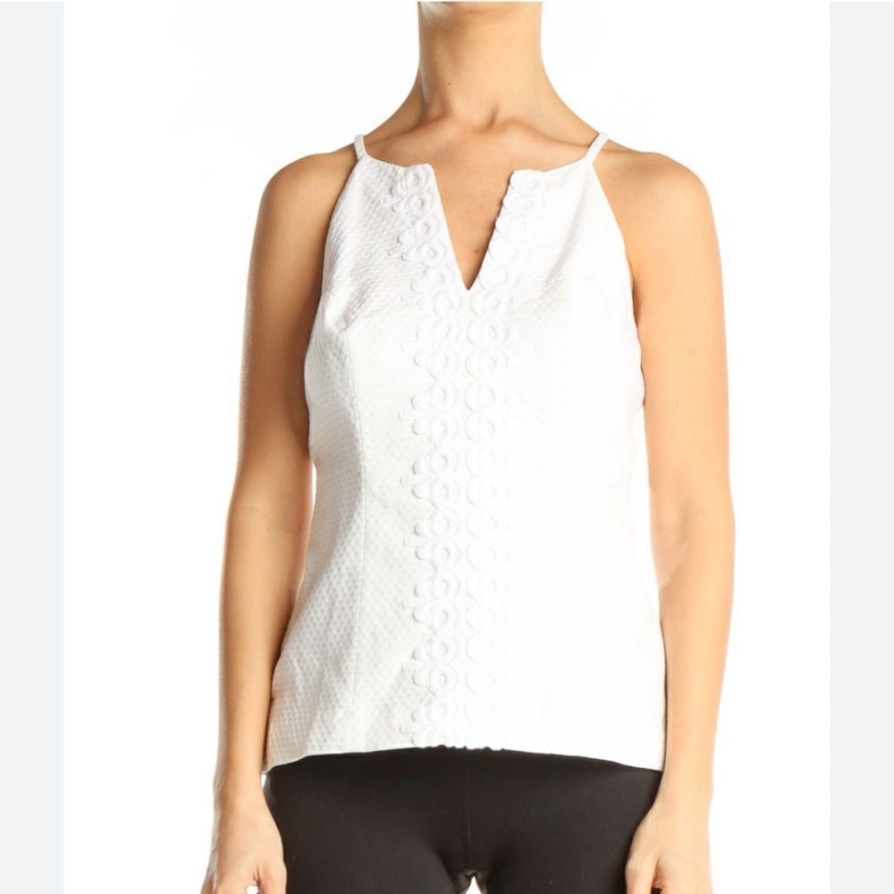 Lily Pulitzer Embroidered Tank Top